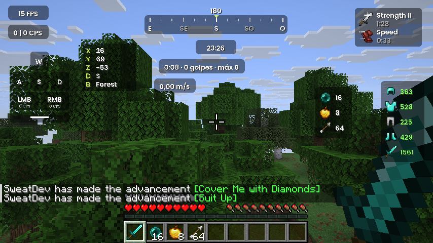 HUD en partida